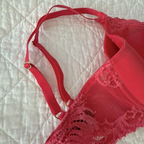 Natori Hibiskus Lace Trim Bra 34DDD - Picture 8 of 9